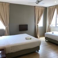 Трехместный (Трехместный номер) отеля Tune Hotel Georgetown Penang, Джорджтаун