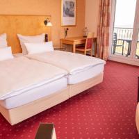 Двухместный (Двухместный номер Делюкс с 1 кроватью и балконом) отеля Hotel Löwenstein, Бонн