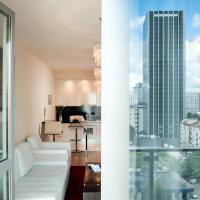 Апартаменты (Апартаменты (2 взрослых) - 61A Grzybowska Street) апарт-отеля Platinum Towers E-Apartments, Варшава