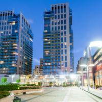 Апартаменты (Апартаменты Делюкс с 1 спальней) апарт-отеля Platinum Towers Central Apartments, Варшава