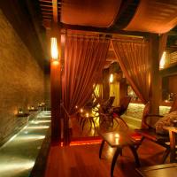 Вилла (Пакет спа-услуг - Вилла с бассейном в форме лагуны (ежедневный завтрак + 1 посещение спа-центра Rainforest для 2 человек + напитки на закате)) виллы Banyan Tree Sanya, Санья