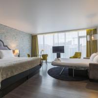 Четырехместный (Классический семейный номер) отеля Thon Hotel Bristol Stephanie, Брюссель