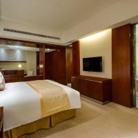 Двухместный (Crowne Deluxe Room) отеля Crowne Plaza Yantai Sea View, Яньтай