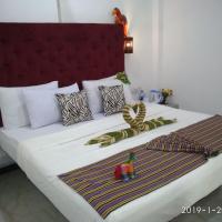 Семейный (Семейный номер с видом на сад) гостевого дома Awon Mirissa, Мирисса