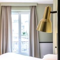 Четырехместный (2 смежных двухместных номера) отеля Hôtel At Gare du Nord, Париж