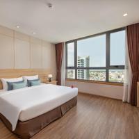 Двухместный (Двухместный номер Делюкс с 1 кроватью и видом на город) отеля GIC Luxury Hotel and Spa, Дананг