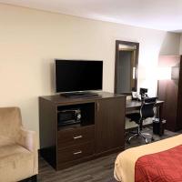 Двухместный (Номер с  кроватью размера "queen-size" для некурящих) мотеля Econo Lodge City Center, Портленд