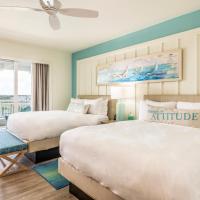 Двухместный (Номер с кроватью размера «queen-size» и видом на бассейн) курортного отеля Margaritaville Resort Orlando, Орландо