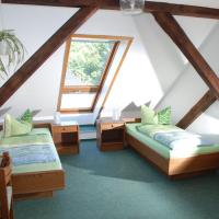 Двухместный (Двухместный номер с 1 кроватью или 2 отдельными кроватями) гостевого дома Gasthof und Pension Frankenthal, Гера