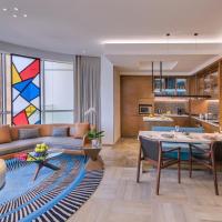 Апартаменты (Апартаменты с 2 спальнями) апарт-отеля Andaz by Hyatt – Palm Jumeirah Residences, Дубай