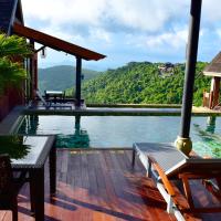 Вилла (Семейный номер Phoenix Делюкс с видом на бассейн) отеля Yalong Bay Earthly Paradise Birds Nest Resort, Санья