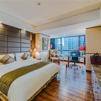 Двухместный (Номер Делюкс с кроватью размера «queen-size») отеля Ming Guang International Grand Hotel Haikou, Хайкоу