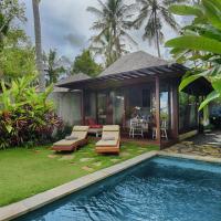 Вилла (Вилла с 1 спальней, собственным бассейном, видом на рисовое поле и ежедневным послеобеденным чаем) виллы Samkhya Villas, Убуд