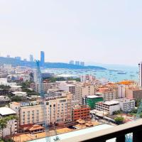 Апартаменты (Апартаменты с видом на бассейн) апартаментов Pattaya Beach Sea View Rooftop Pool Resort, Паттайя