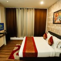 Двухместный (Улучшенный двухместный номер с 1 кроватью) отеля Airport Hotel Tashree, Нью-Дели