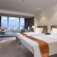 Трехместный (2 Twin Beds Classic Lounge Access) отеля InterContinental Shanghai Puxi, Шанхай
