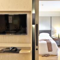Сьюит (Суперлюкс с 1 спальней) отеля Arcadia Suites Ploenchit Sukhumvit by Compass Hospitality, Бангкок