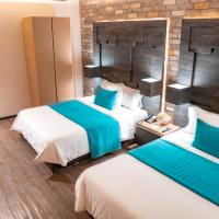 Двухместный (Двухместный номер Делюкс с 2 отдельными кроватями) отеля Hotel Punto MX, Мехико