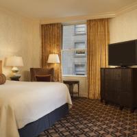 Двухместный (ADA Deluxe Room - 1 King Bed with Roll-in Shower) отеля Omni San Francisco, Сан-Франциско