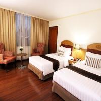 Двухместный (Улучшенный двухместный номер с 2 отдельными кроватями) отеля Grand Tower Inn Rama 6, Бангкок