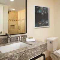 Двухместный (Deluxe King Room - Mobility Access Roll in Shower/Non-Smoking) отеля Hotel Indigo San Diego Del Mar, an IHG Hotel, Сан-Диего