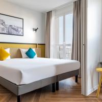 Апартаменты (Апартаменты с балконом) апарт-отеля Aparthotel Adagio Paris Montrouge, Париж