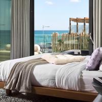 Сьюит (Люкс с кроватью размера «king-size» и гидромассажной ванной на открытом воздухе — Вид на море) отеля Dyo Suites, Ретимно, Крит