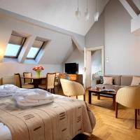 Апартаменты (Двухуровневые апартаменты Делюкс) апарт-отеля Red Brick Apartments, Краков