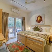 Двухместный (Deluxe Room Forest Facing) отеля The Hideaway Bedzzz Rishikesh by Leisure Hotels, Ришикеш