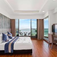 Двухместный (Двухместный номер Делюкс с 1 кроватью и балконом, вид на море, предоставляются бесплатные шезлонги и снаряжение для сноркелинга) отеля Arena Beach Hotel, Маафуши