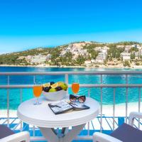 Двухместный (Улучшенный номер с балконом и видом на море) отеля Hotel Vis, Дубровник