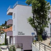 Апартаменты (Апартаменты с 2 спальнями, балконом и видом на море) апартаментов Apartments Villa Karmen, Дубровник