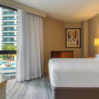 Сьюит (Люкс Panorama с кроватью размера «king-size») отеля Hyatt Regency Miami, Майами