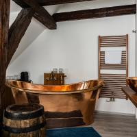 Двухместный (Эксклюзивный пивной номер) отеля U Medvidku-Brewery, Прага