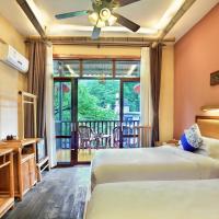 Двухместный (Двухместный номер с 2 отдельными кроватями) отеля Yangshuo Mountain Nest Boutique Hotel, Яншо