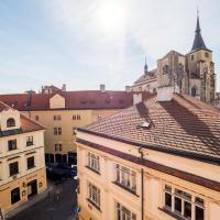 Апартаменты (Апартаменты с 2 спальнями и террасой) отеля Residence Řetězová, Прага