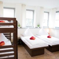 Четырехместный (Четырехместный номер) отеля Hostel Köln, Кельн