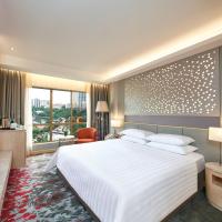 Двухместный (Двухместный номер Делюкс с 1 кроватью или 2 отдельными кроватями, вид на парк) отеля Sunway Pyramid Hotel, Куала-Лумпур