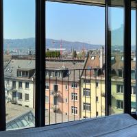 Двухместный (Penthouse Premium City View) отеля Comfort Hotel Royal Zurich, Цюрих