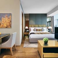 Двухместный (1 King Junior Suite Living Dining Kitchen) отеля Fraser Suites Chengdu, Чэнду