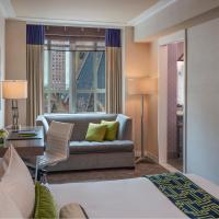 Трехместный (Spa King Room with City View) отеля Kimpton Hotel Palomar Philadelphia, an IHG Hotel, Филадельфия