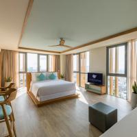 Апартаменты (Fusion Studio Apartment with City View - Spa Inclusive) отеля Fusion Suites Vung Tau, Вунгтау