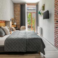 Двухместный (Двухместный номер Делюкс с 1 кроватью и балконом) апарт-отеля Art & Garden Residence, Краков