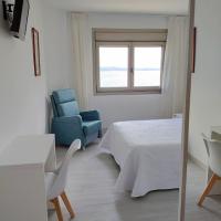 Двухместный (Двухместный номер Делюкс с 1 кроватью и видом на море) гостевого дома A Postiña, А-Корунья