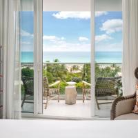 Двухместный (Номер с кроватью размера «king-size», балконом и прямым видом на океан) отеля Nautilus by Arlo, Майами-Бич