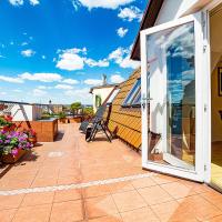 Апартаменты (Апартаменты с 2 спальнями и террасой) апарт-отеля Hotel Orion, Прага