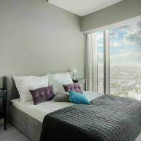 Апартаменты (Улучшенные апартаменты) апартаментов Avesa Luxury Apartments in Sky Tower, Вроцлав