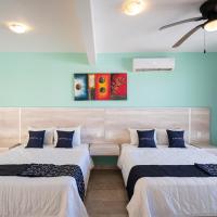 Двухместный (Двухместный номер Делюкс с 1 кроватью и балконом) отеля Hotel Punta Esmeralda, Плая-дель-Кармен