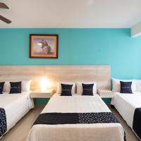 Семейный (Стандартный семейный номер) отеля Hotel Punta Esmeralda, Плая-дель-Кармен