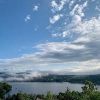 Двухместный (Двухместный номер с 1 кроватью, вид на озеро) гостевого дома Penzion Kozí Horka u Brněnské přehrady, Брно